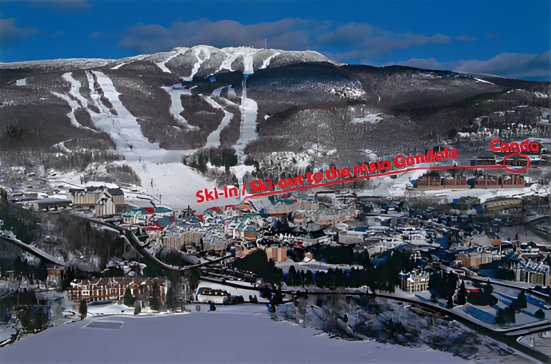 Luxurious Equinoxe Ski-In/Ski-Out Монт-Тремблант Екстериор снимка